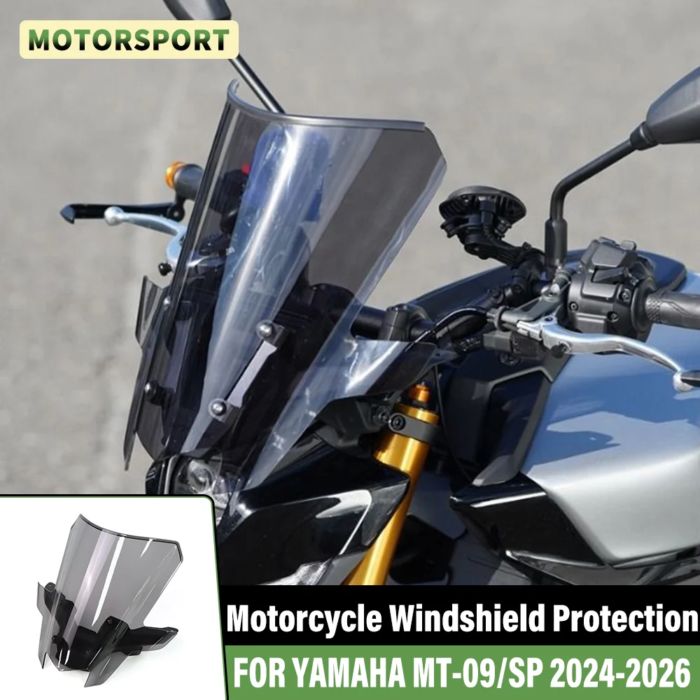 

Для Yamaha MT-09 SP MT 09 mt09 2024 2025 2026 аксессуары для мотоциклов лобовое стекло обтекатель ветрозащитный комплект дефлектора ветра