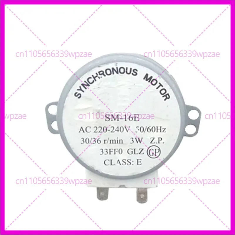 Mixing Motor of Flat Plate Microwave Oven For Galanz Microwave Oven Synchronous Motor SM-16E AC 220-240V 30/36 R/Min 3W