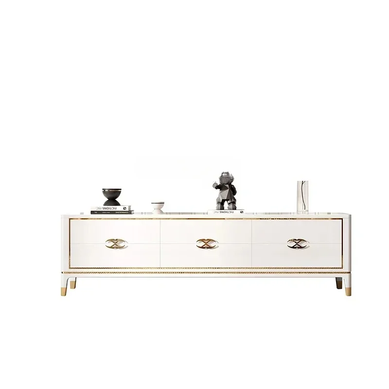 

новый американский светлый роскошный журнальный столик для ТВ-шкафа, простой современный фон для гостиной, настенное видео, кабина для маленькой квартиры, спальни