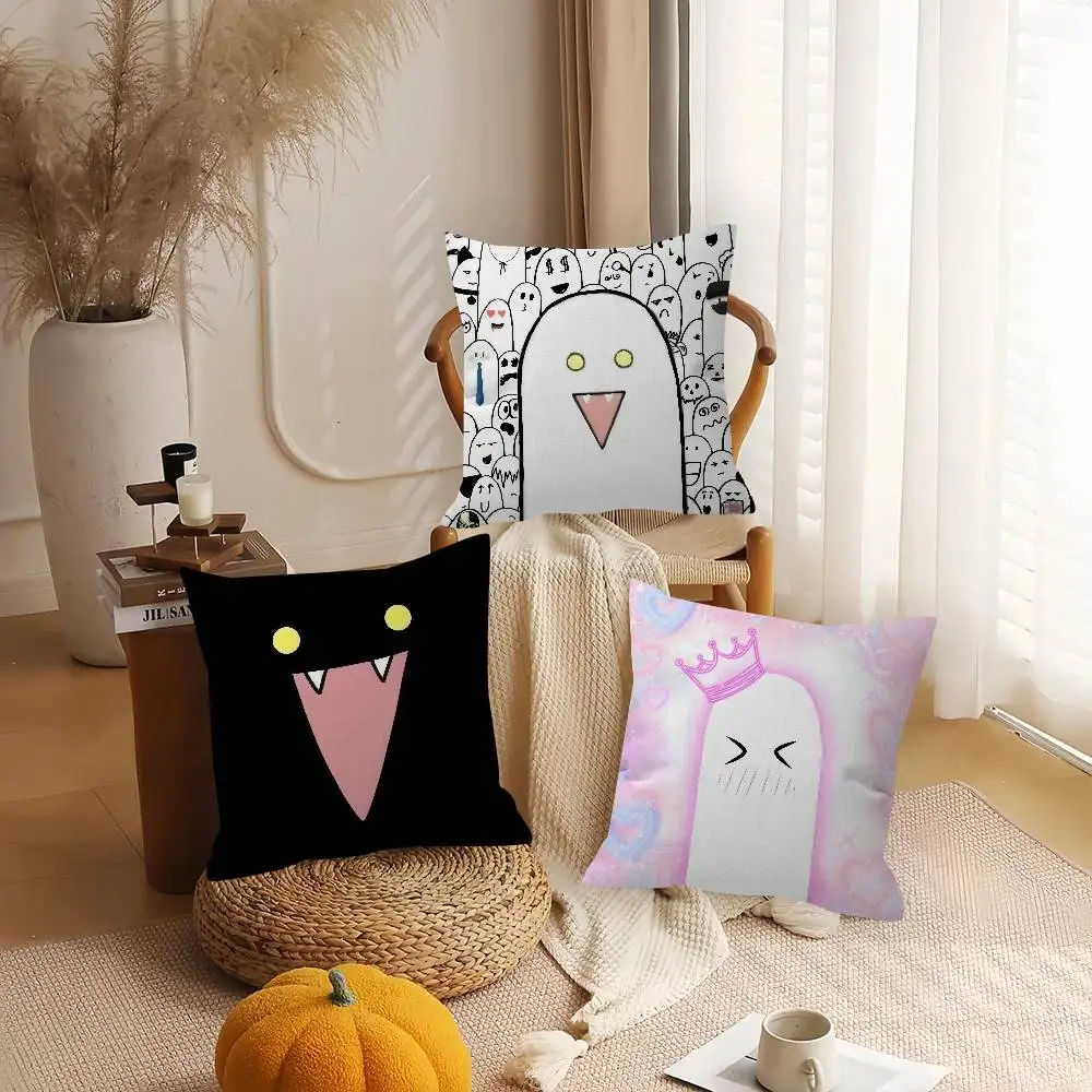 Anime L-Lightsaber BL Manhwa  Cushion Cover 30x50 Polyester Sofa Cushions Decorative Throw Pillows Home Decoration Pillowcover