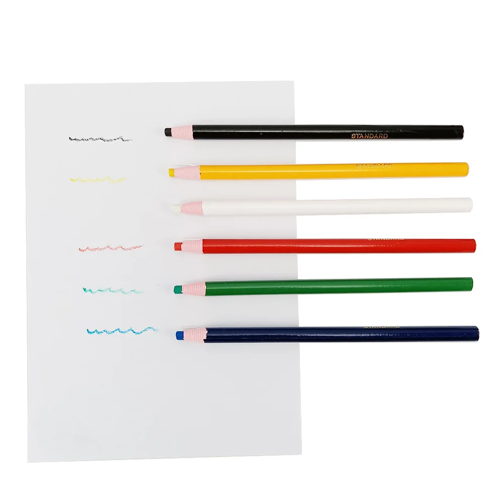 Pull - string Wax Crayon Peel - off Positioning Crayon with Tearable Paper Roll for Wig Cap & Fabric Marking