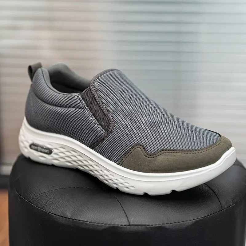 

2024 Spring New Casual Fashion Men's Shoes Breathable Comfortable Dad Shoes elastic Lightweight Running sneakers for man