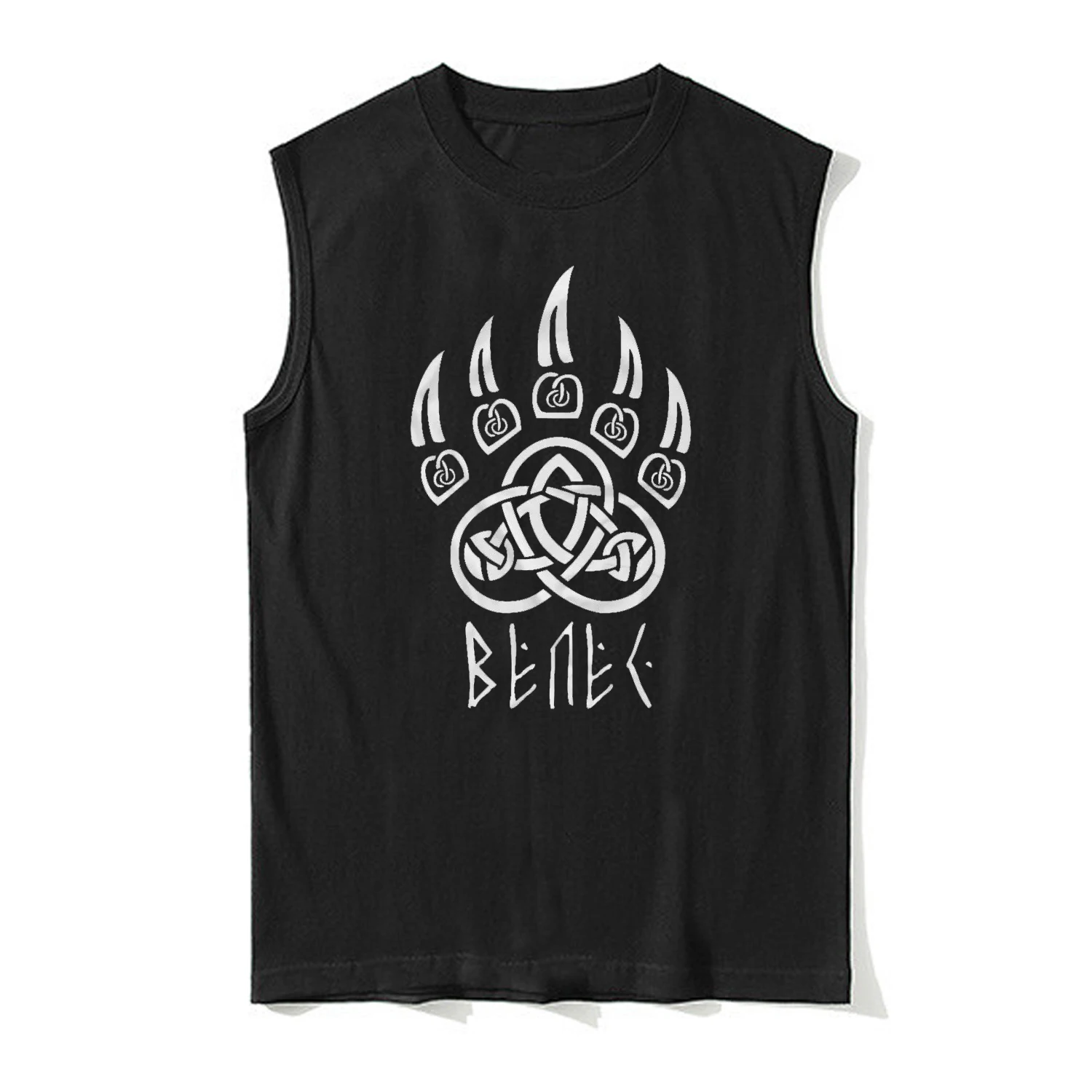 Slavic God Veles Seal Russia Slavs Ancient Symbol Tank Top New 100% Cotton O-Neck Summer Casual Mens Vest Sleeveless T-shirt