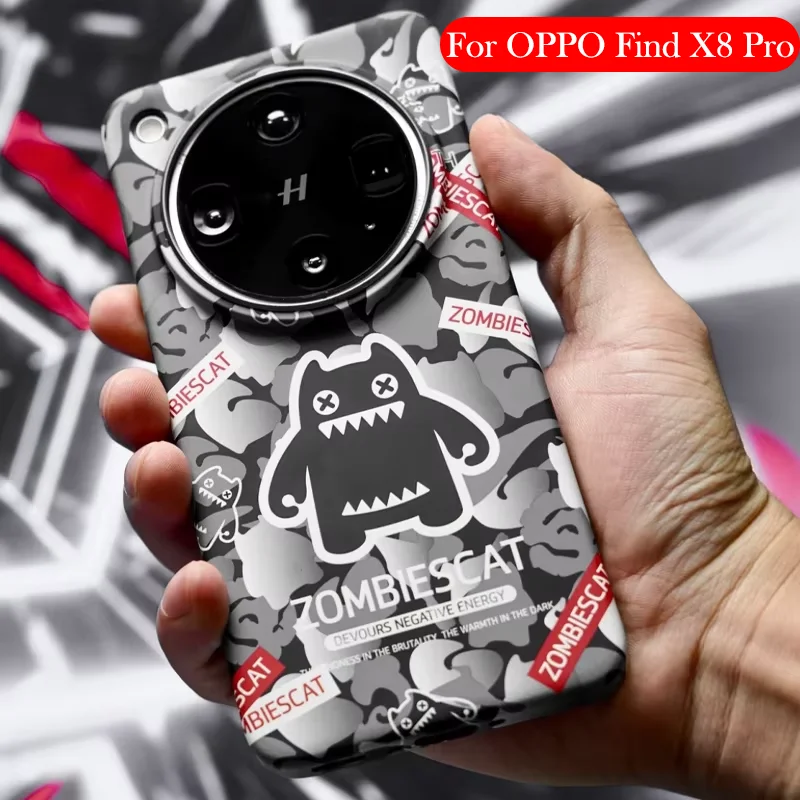 

Магнитный оригинальный чехол для OPPO Find X8 Pro, задняя крышка с беспроводной зарядкой