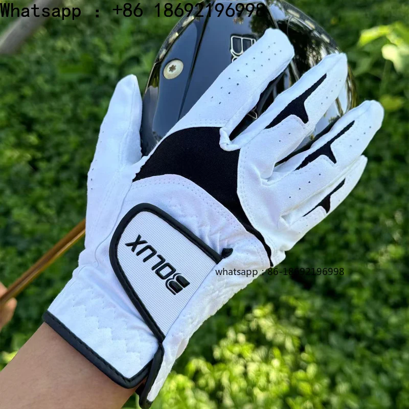 Nuevos guantes de golf BOLUX Bolex para hombre, guantes Nano de verano, transpirables, individuales para ambas manos
