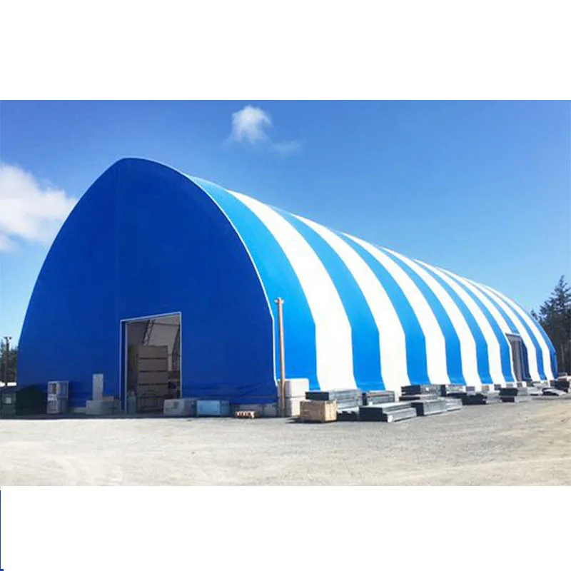 حار بيع PVC النسيج الثقيلة خيمة مستودع المأوى الصناعي لآلة معدات تخزين الفحم المظلة المظلة سقيفة #5