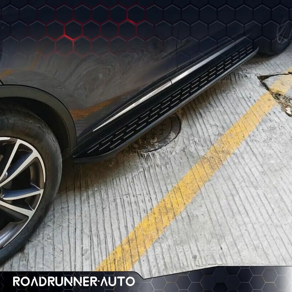 2 قطعة لوحة تشغيل ثابتة للباب خطوة جانبية متوافقة مع منصة Toyota Grand Highlander 2023 2024 Pedal Nerf Bar #3