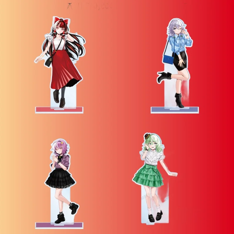 Touhou Project GAME 15CM Acrylic figure stand Figure Desktop ornament Collecting accessories keychain Festival Christmas