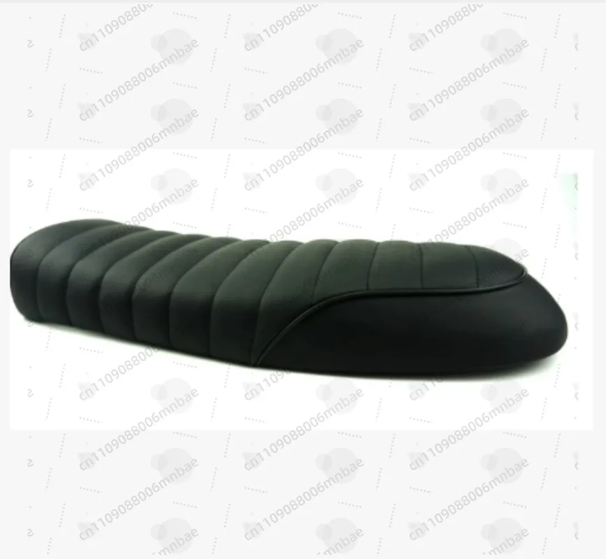 Black Motorcycle Cafe Racer Seat Scrambler Vintage Flat Saddle Flat pan Retro Seat for CB200 for CB350 for CL350 for CB400