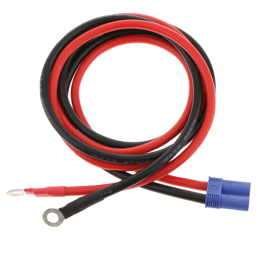 DC 12-24V 10A EC5 to Terminal Harness Adapter Cables Connector for Car Jump