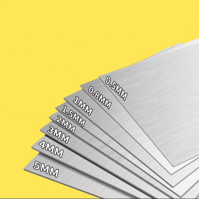 304 Cutting Processing Custom Thin Steel With High Quality Precision Machining Stainless Steel Plate Thk0.3/0.5-3mm W100-500mm