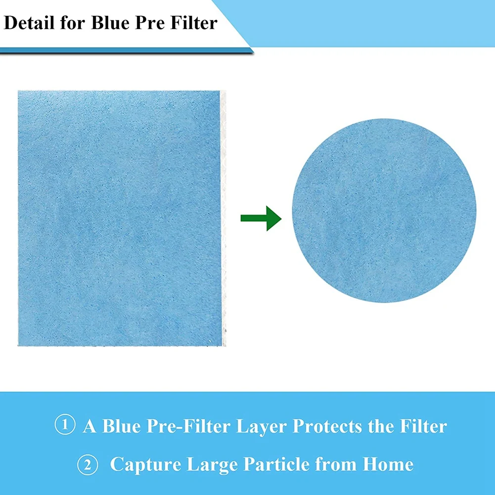 1 pz HFT600 Umidificatore Filtri Traspiranti T Compatibile per Umidificatore a Torre HEV615 HEV620, Confronta con HFT600T