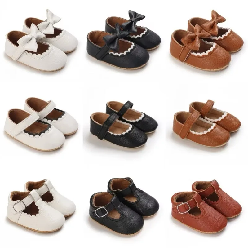 Spring and Autumn Baby Mary Zhen Shoes 0-12 Months Baby Anti slip Walking Shoes