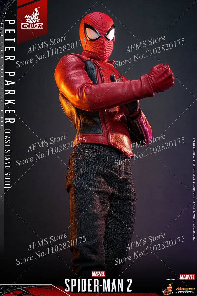 Juguetes calientes VGM71 figura coleccionable a escala 1/6 Spider-Man 2 Peter Parker versión dañada por batalla figura de acción de soldado de hombres de 12 pulgadas