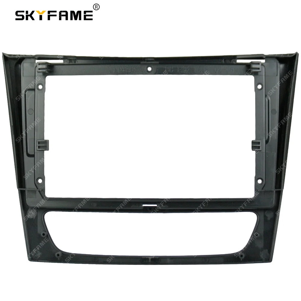 SKYFAME Car Frame Fascia Adapter Canbus Box Decoder Radio Dash Fitting Panel Kit  For Benz E Class CLS W211 W219 S211 C219 E280