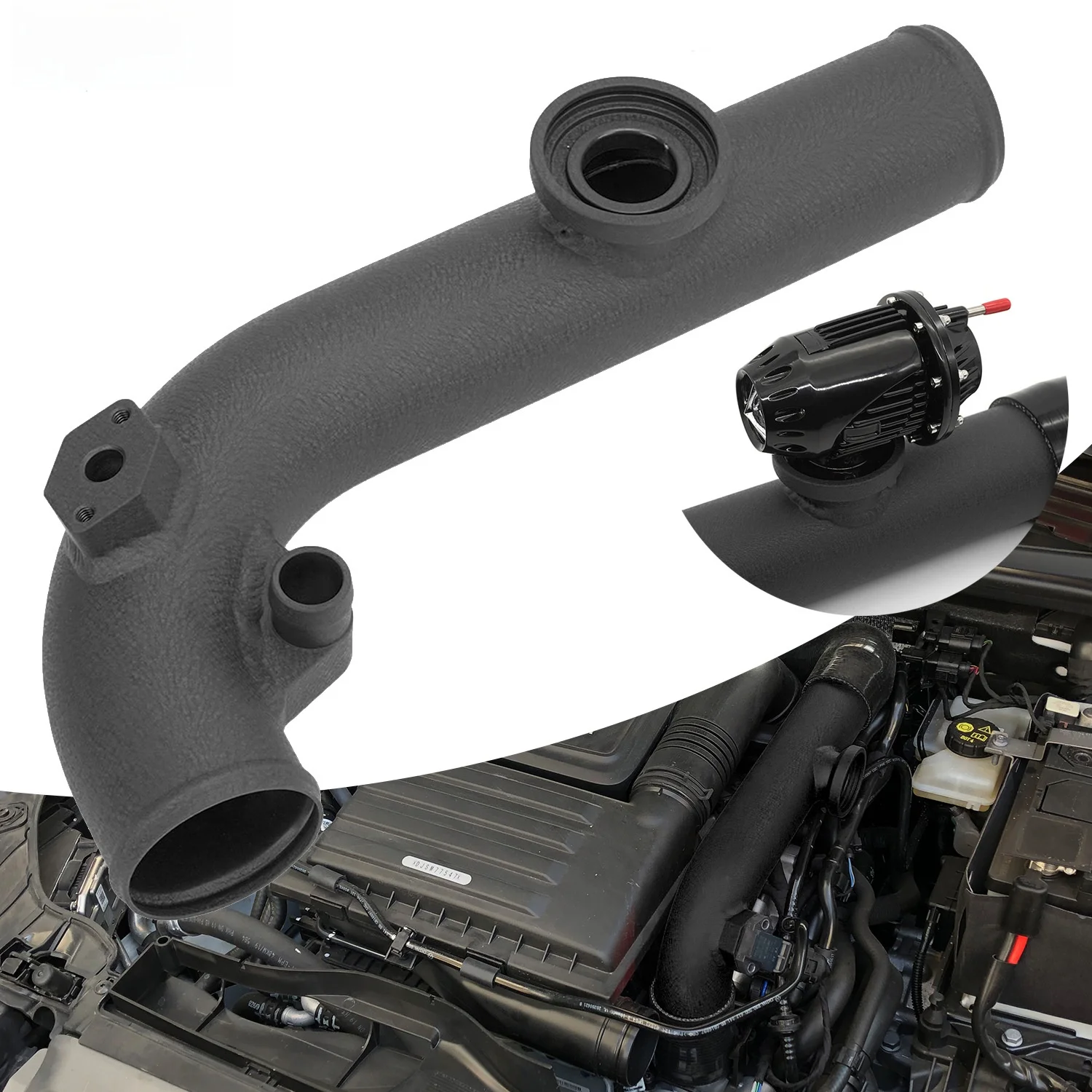 Turbo Tube Kit with Safety Valve for EA211 Engine Protection and Enhancement Accessories