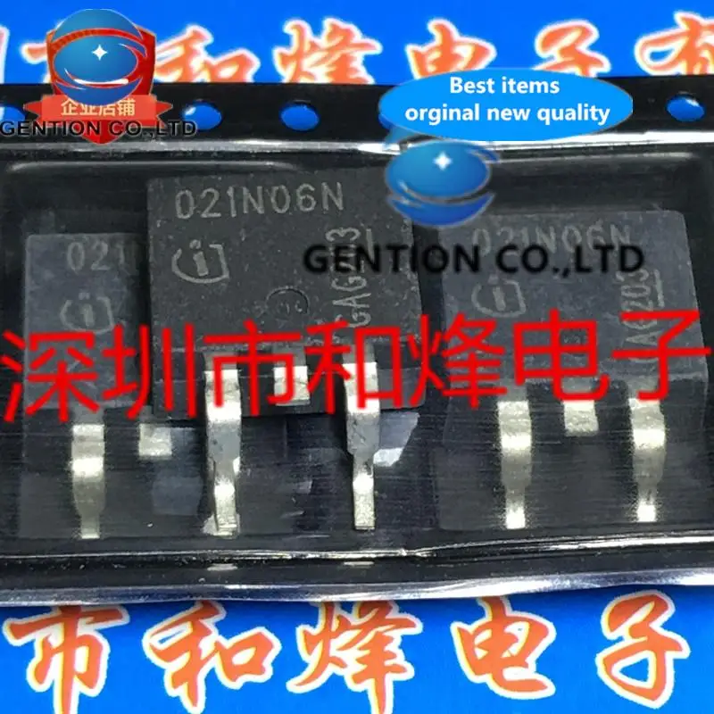

10 шт. 021N06N IPB021N06N3G TO-263 60 В 120 А в наличии 100% новые и оригинальные