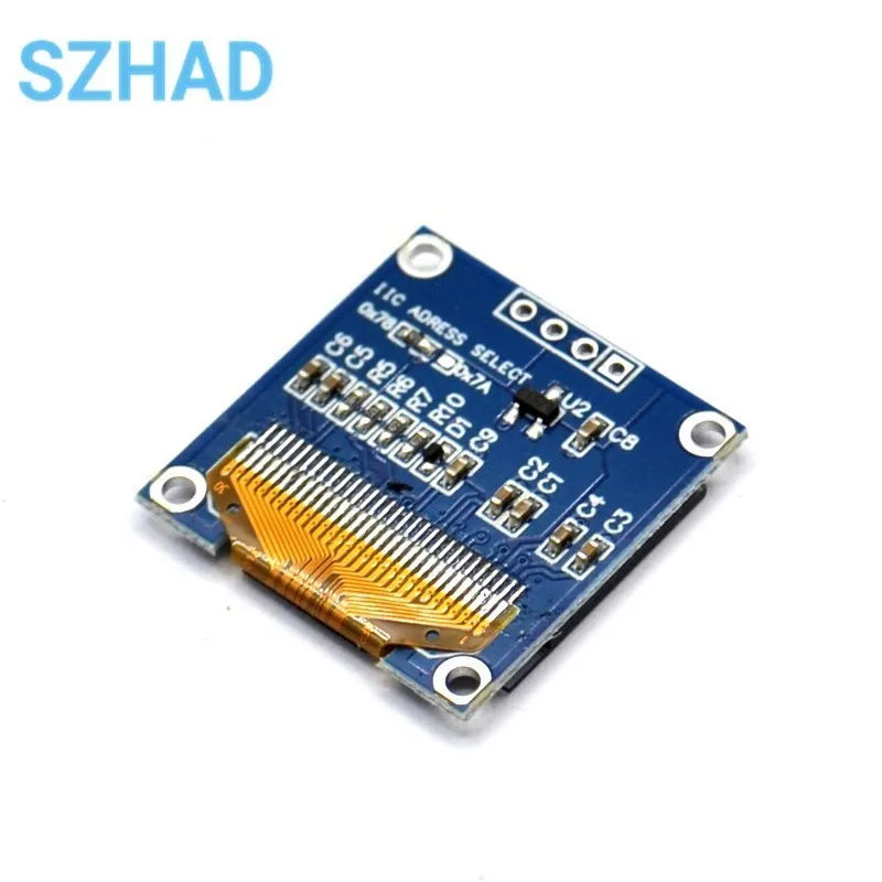 Módulo de pantalla LED LCD OLED para Raspberry Pi arduino 0,96 I2C IIC Serial, color azul/blanco/amarillo, 128x64