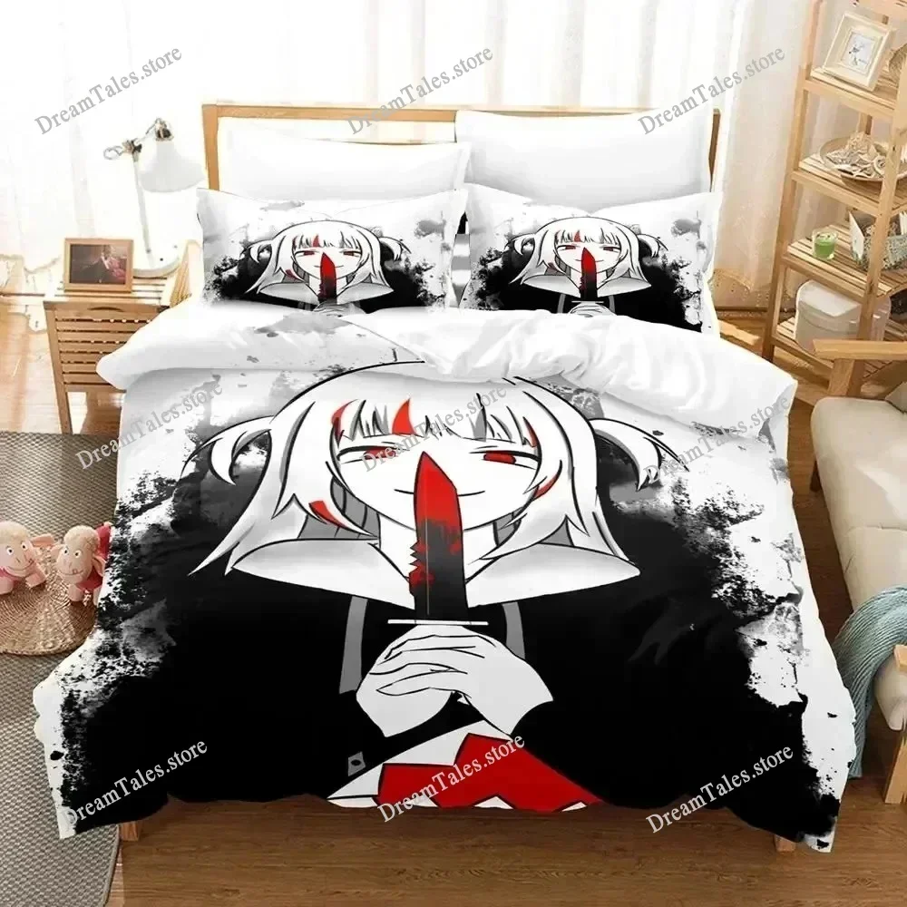 

Gawr Gura Reflect Fanart HoloMyth Bedding Set Duvet Cover Bed Set Quilt Cover Pillowcase Comforter King Queen Size Boys Adult741