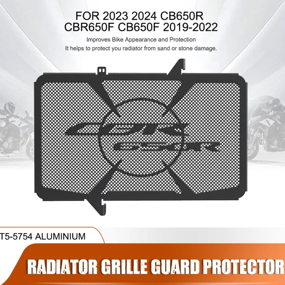 

2023 2024 CB650R CBR650R Radiator Grille Cover Guard Protection For HONDA CB/CBR 650F CBR650F CB650F CB 650R 2019 2020 2021 2022