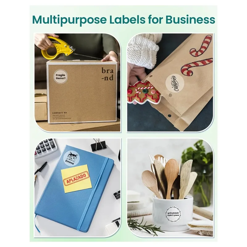EYFL-Home Printer Anti-Thermal Self-Adhesive Label Paper Applicable To M110 Series Printer