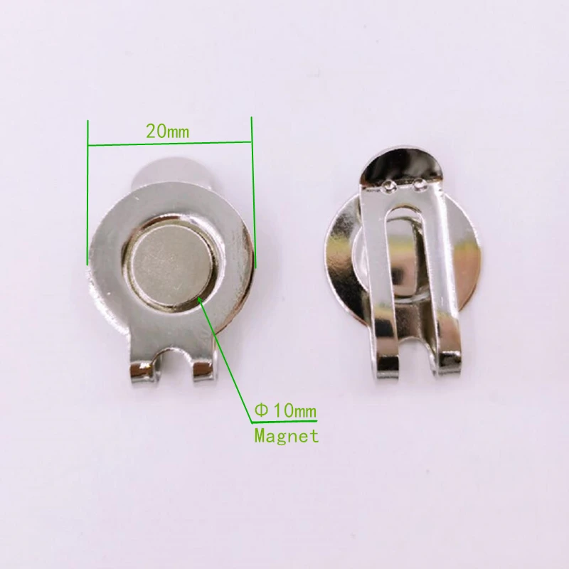 Fruit Wine Metal Golf Marker With Hat Clip