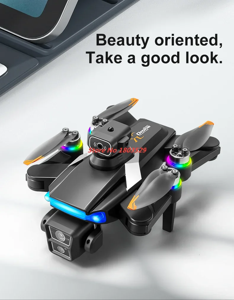 

Квадрокоптер 8K FPV GPS с двойной HD-камерой 8K, увеличенной продолжительностью полета, функцией обхода препятствий, светодиодной подсветкой, большим сенсорным экраном на пульте ДУ, бесщеточный FPV-дрон