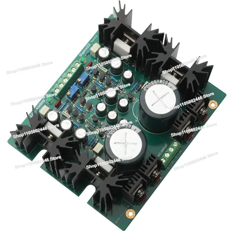 Fever Ultra-low UV Noise Field Tube Discrete Component DC Regulated Positive and Negative Servo Power Supply Board