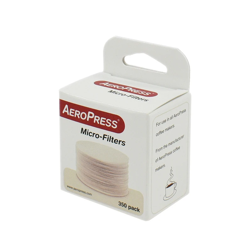 

American Aeropress Coldbruer Ice Droppper Filter Paper, 350 PCs per Pack with Diameter:6.3cm, AeroPress Refil, Original