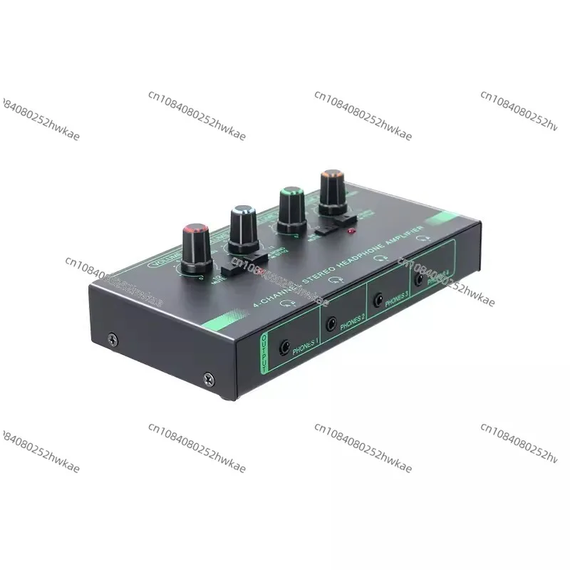 6.5 Audio Mixer One Minute Four Microphone Headphone Distribution 2 in 8 Out Stereo 1 in 4 Out 3.5 Multiple Outputs