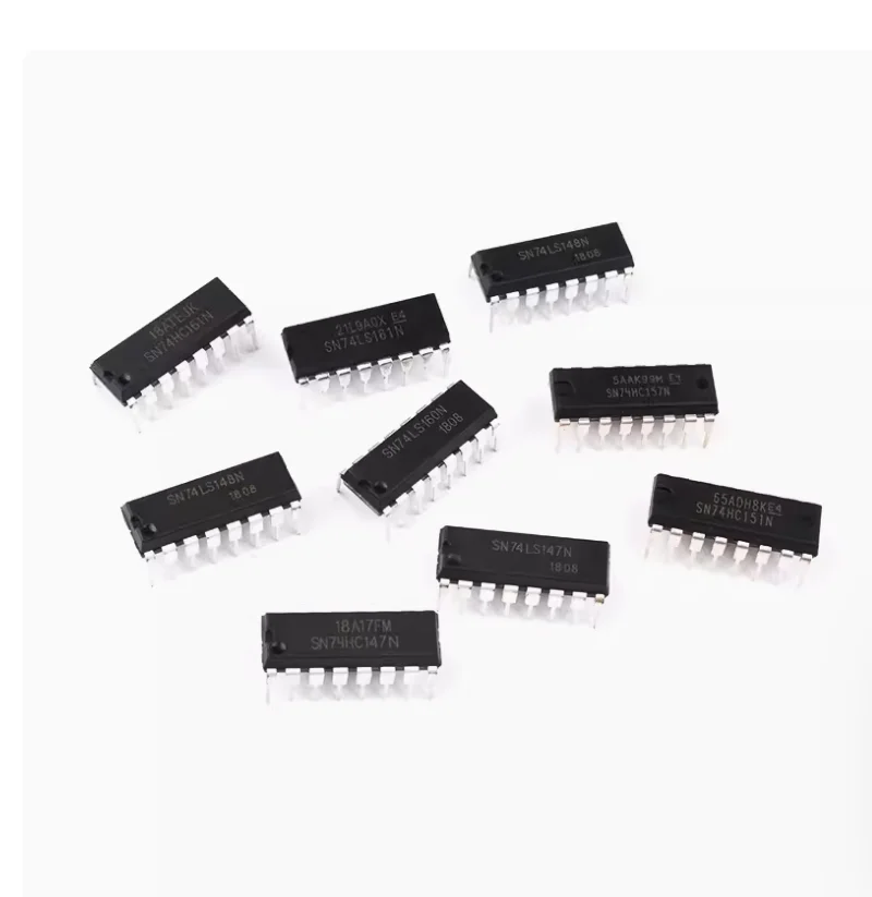 DIXSG 10PCS SN74LS148N DIP-16Pins SN74LS153N SN74LS155N SN74LS156N SN74LS157N SN74LS158N SN74LS162N SN74LS169N SN74LS170N IC