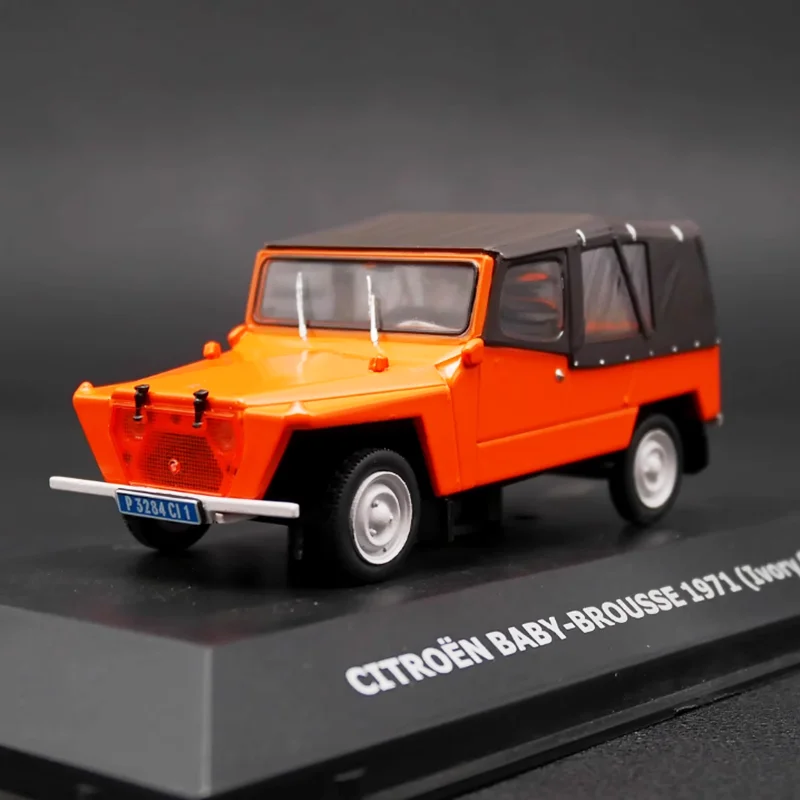 Modèle de voiture classique en alliage moulé sous pression, échelle 1:43, citroën Baby-Brousse, jouet de Simulation, Collection, cadeau, ornement statique, 1971