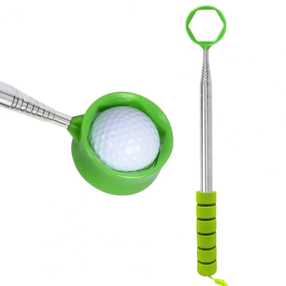 Anti-slip Golf Picker Golf Ball Picker with Telescopic Handle Golf Ball Retriever with Telescopic Handle Stainless Steel for Men