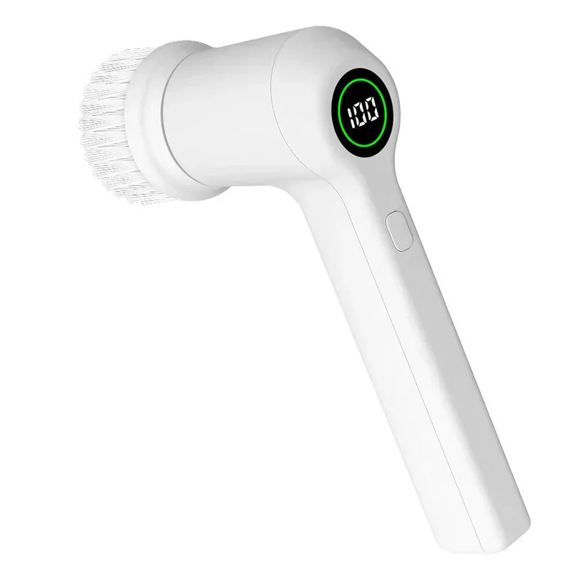 Бытовая электрическая щетка для чистки 220 В, многофункциональный набор щеток для чистки, кухня, ванная комната, автомойка, выдвижная, без изгиба, без деа