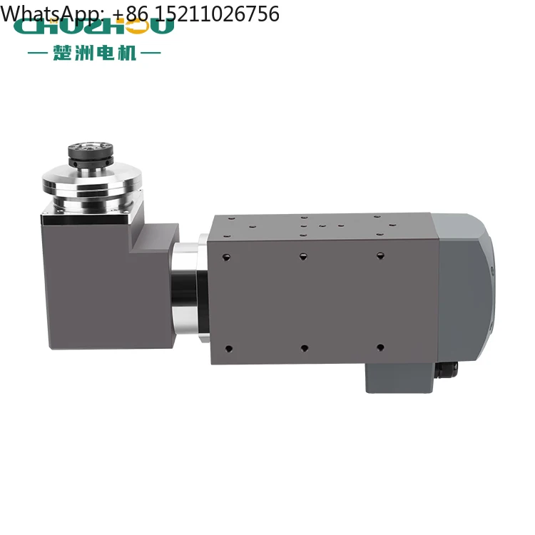 6KW 6000RPM Right Angle Head Spindle Multi-functional Waterproof Cutting and Grinding Spindle Motor