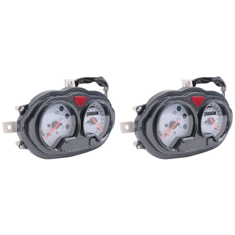 A80X 2X Analog Speedometer Dashboard Instrument For Scooter B05 B08 POPCORN HUSSAR KEEWAY RY8 FOCUS F-ACT MATRIX Yamati RX8