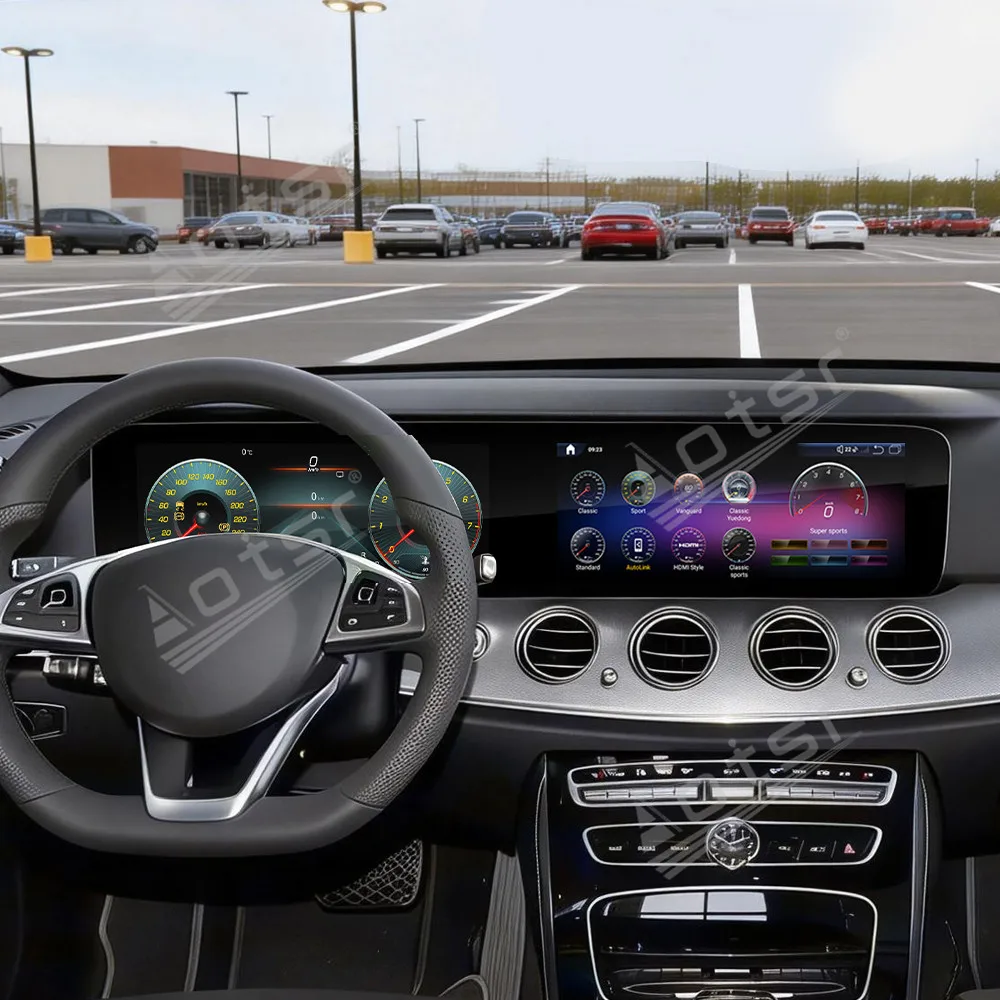 

Для Mercedes-Benz E-класса 2016-2020: 12,3-дюймовый двухэкранный автомобильный радиоприемник, мультимедийный видеоплеер, GPS-навигация, CarPlay, HD, Wi-Fi
