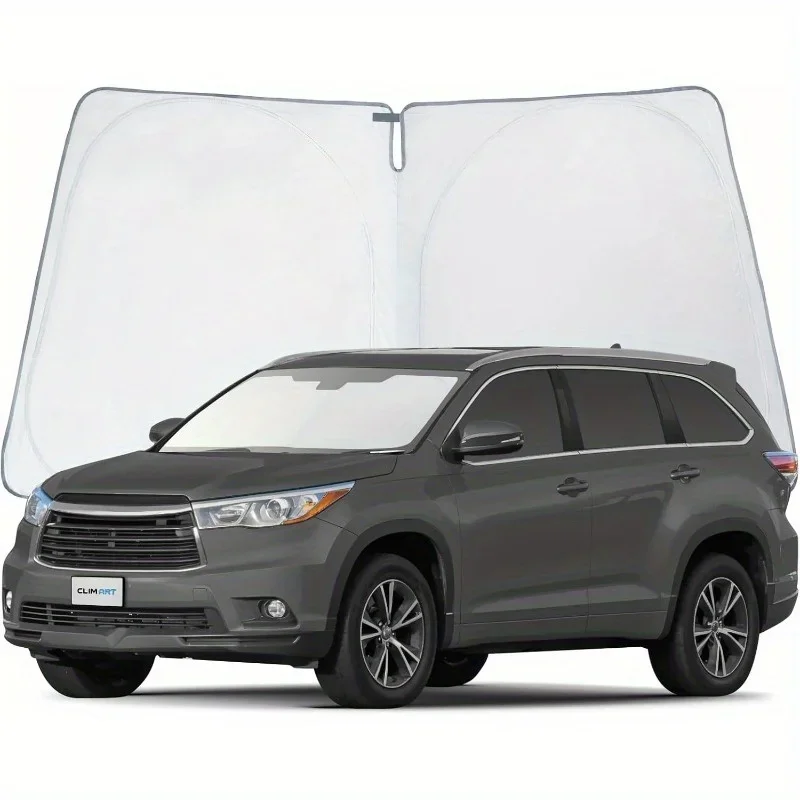 

Солнцезащитный экран на лобовое стекло для Toyota Highlander 2014-2019, складной автомобильный солнцезащитный экран по индивидуальному заказу, защита от солнца для автомобиля