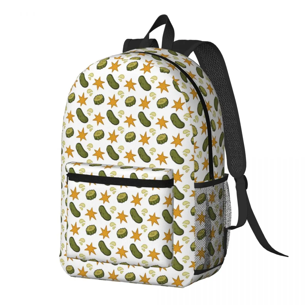 Mochila coreana Kimchi Pickled Cucumber, mochila de gran capacidad para niños, mochila escolar, bolsos de hombro para hombres y mujeres