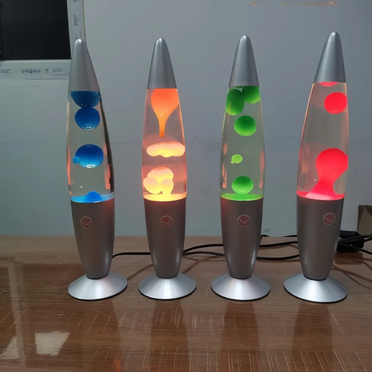 16 Inch Lava Lamp, Floating Liquid Motion Light, Romantic Bedroom Night Light, Plug in Table Bedside Decor