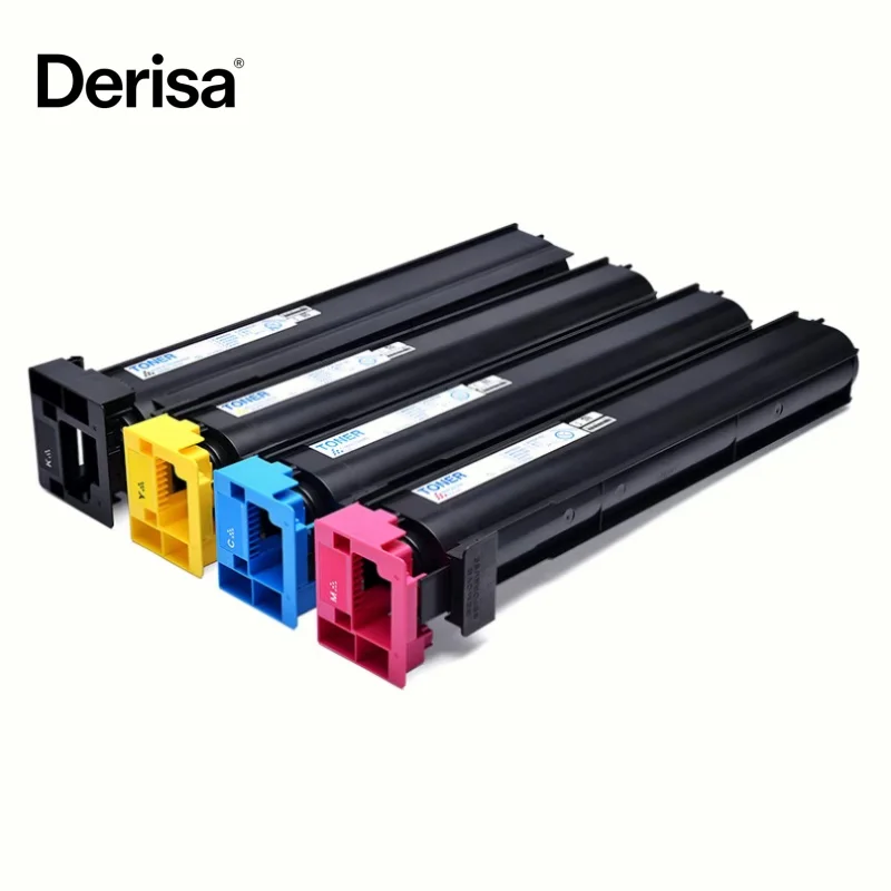 Cartucho de Tóner de Color Compatible con Derisa TN711 para Konica Minolta BIZHUB C654 C754 C654e C754e, cartucho de tóner TN711