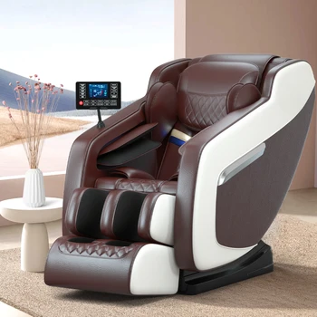 Image 2024 Full Body Massage Chair with Airbags Zero-Gravity, Heat Therapy, and Smart Bluetooth