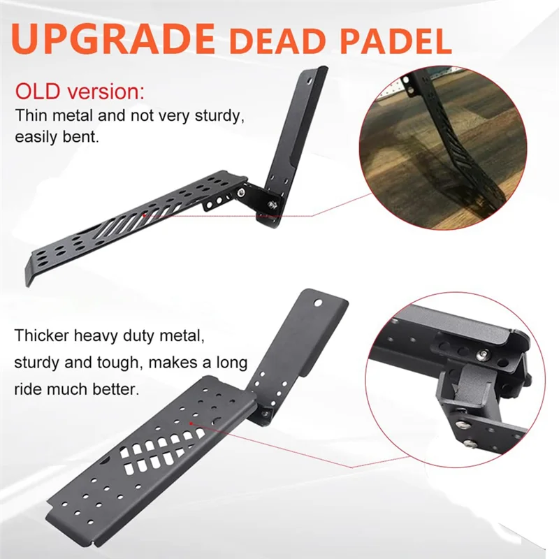 

1 Set JL Dead Pedal Gladiator Dead Pedal For Jeep Wrangler JL Gladiator JT 2018-2023