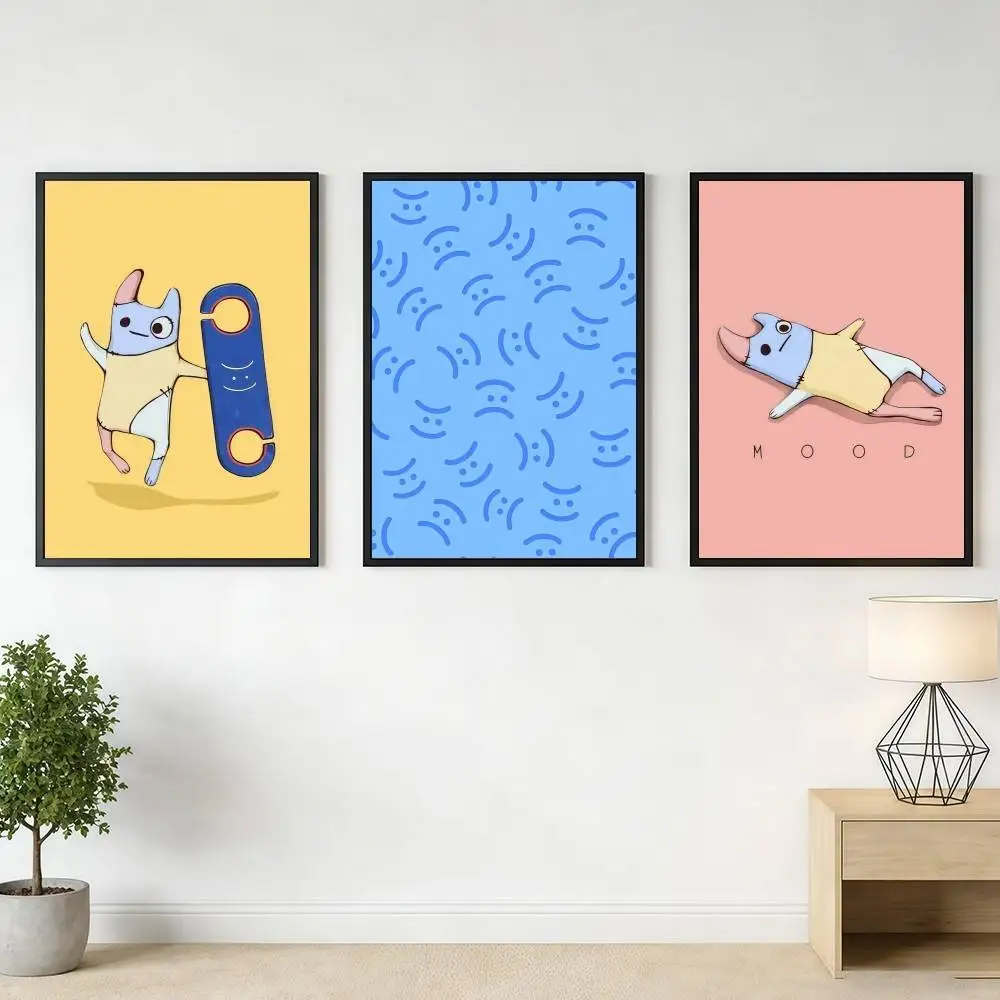 B-BadS B-BuddyS Poster Stickers Art Print Retro Vintage Wall Decor HD Living Room Home Office Gift Occasion