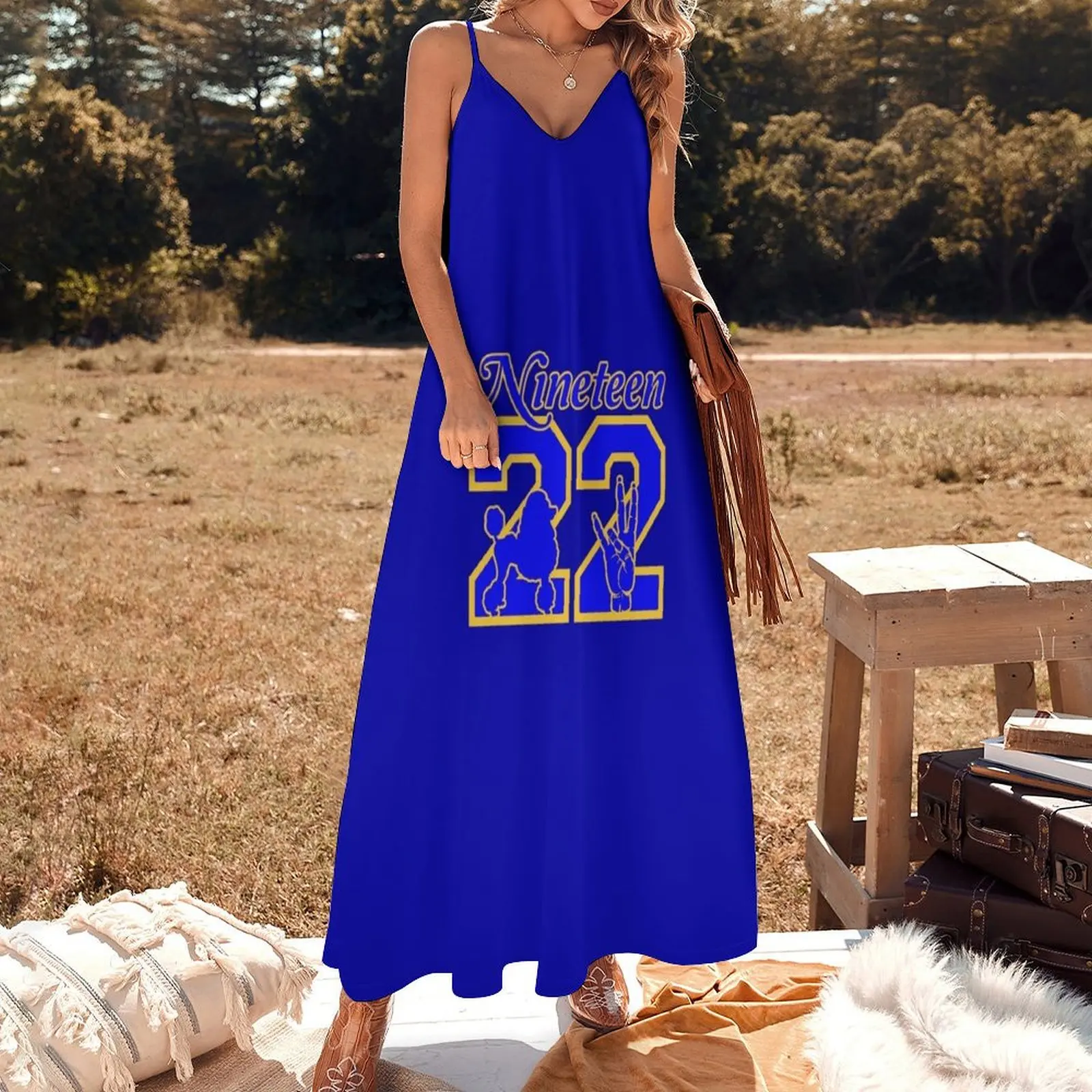 Sigma 1922 Poodle Hand sign Gamma Rho Gift Sleeveless Dress elegant women's dresses sale Clothing female