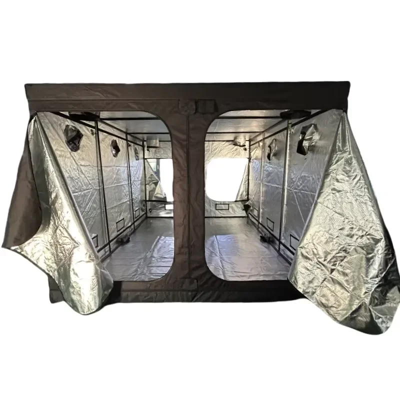 Waterproof Large Size Greenhouse Room Box Plant Growing Fabric High Reflective Indoor Grow Tent Complete Kit System