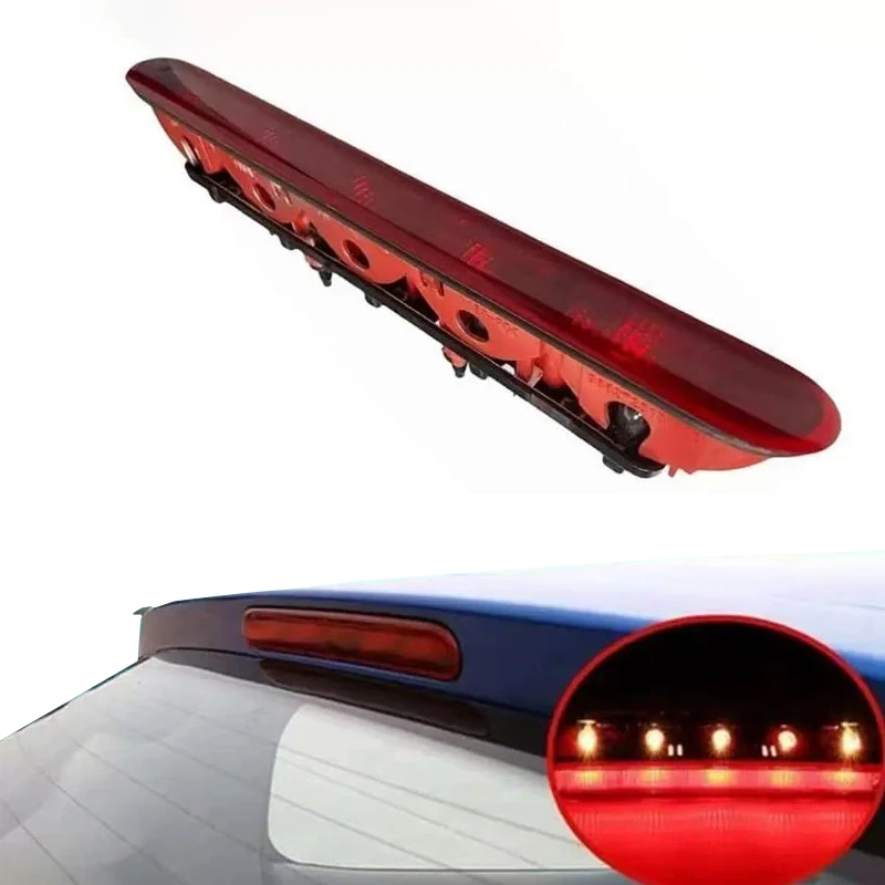 6350K5 9801929780 Third Brake Light 12V Car Red Rear Stop Light Rear Additional High Mount Stop Lamps for Peugeot 206