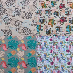 PUL Wasserdichter Stoff, verschiedene Stile, digital bedruckter Stoff für DIY, handgefertigt, waschbar, wiederverwendbar, Babywindeln, Pads, Großhandel