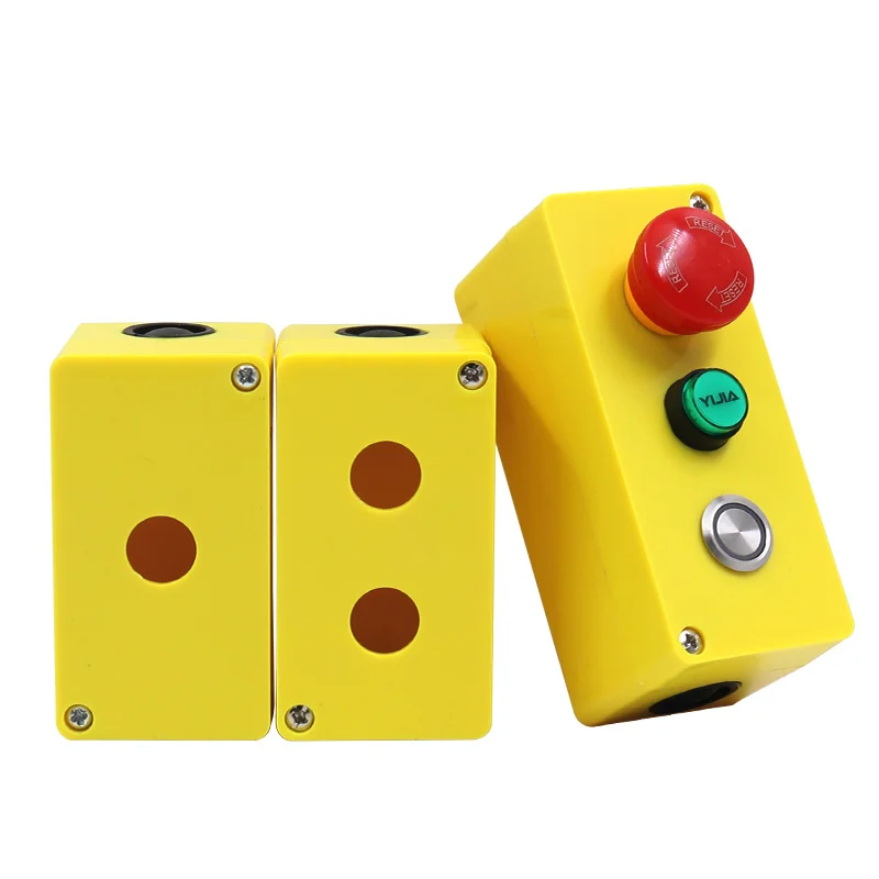 

16mm Plastic Push Button Switch Box for Metal Buttons Industrial Control Equipment 1 2 3 Hole