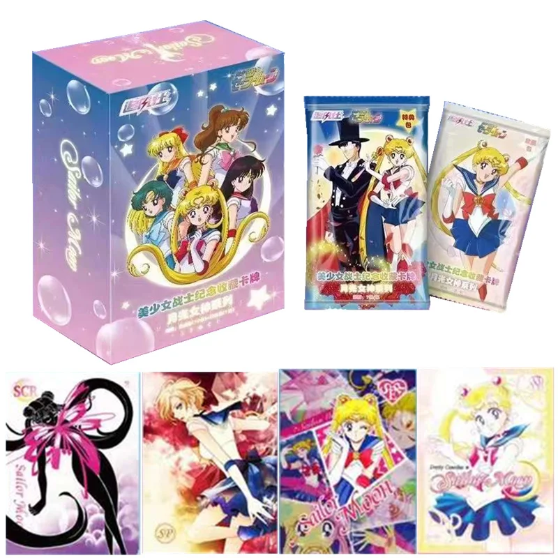 

Sailor Moon Card Japanese Anime SailorMoon Collectible Cards Beauty Goddess Beautiful Girl Fashionable Street Style Card